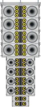 VUE Audiotechnik al-8s Пассивная 3-полосная акустическая система